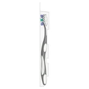 Colgate 360 Advanced Optic White Whitening Manual Toothbrush with Tongue and Cheek Cleaner, Medium, 4 Ct