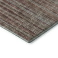 thumbnail image 4 of Addison Rugs Mayfield Washable Transitional Textured Stripes Burgundy Rectangle Rug, 9' x 12', 4 of 6
