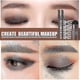 thumbnail image 2 of Kit de modelado de sellos para cejas, maquillaje reutilizable, plantilla en polvo para cejas, conjunto cosmético portátil impermeable, 2 of 5
