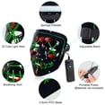 thumbnail image 3 of Halloween LED Glow Purge Mask Stitches EL Wire Light Up Costume Party Cosplay, 3 of 5