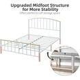 thumbnail image 5 of ChaoLink Full Size Platform Bed Frame with 4 Storage Drawers Queen Platform Bed Frame with Headboard and Footboard, MattressWhite, 5 of 7