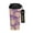 Cup lid black, variant on 500ml Double-Wall Vacuum Insulated Tumblers Stainless Steel Coffee Tumbler with Ceramic Coating Pastel Violet Popcorn