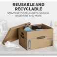 thumbnail image 6 of Bankers Box Medium Classic Moving Boxes, 20 Pack, Tape-Free Assembly with Reinforced Handles, 6 of 10