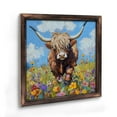 thumbnail image 7 of Highland Cow Wildflower Meadow Sky Wooden Sign Wall Plaque - Vintage Art Decoration, Wall Decoration - Ideal Gift For Home Decoration, Living Room, Bathroom, Bedroom, Garden, Dining, Bar, Cafe, Fes, 7 of 7