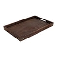 thumbnail image 1 of Bandeja de servicio portátil Fácil de limpiar y mantener Accesorios Plato de cena Bandeja de almacenamiento de alimentos Multiuso Fácil de instalar , GRANDE Gloria bandeja de servir, 1 of 9