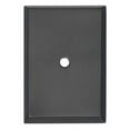 thumbnail image 5 of Alno A610-45-SN 1 3/4 Inch Rectangle Backplate Satin Nickel, 5 of 7