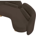 thumbnail image 5 of Meridian Furniture Daphne Brown Chenille Fabric Loveseat, 5 of 19