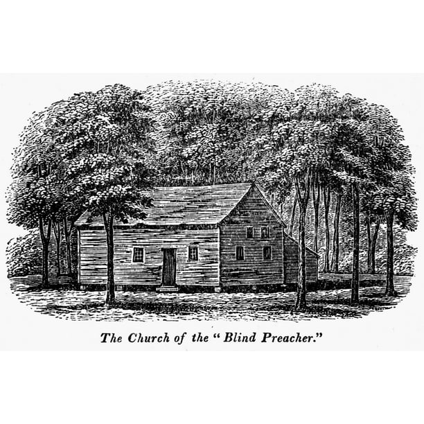 Virginia Church. /Nthe Church Of The Blind Preacher, In Orange County