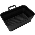 thumbnail image 3 of Silicone Tray Baking Baskets Pot Reusable For Ninja Air Fryer Accessories Heating Baking Pan, 3 of 4