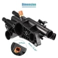 thumbnail image 6 of Unique Bargains 256002G600 Engine Coolant Thermostat Housing Assembly for Hyundai 2008-2010 Sonata for Kia, 6 of 6
