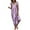 Purple, variant on ZKCCNUK Plus Size Nightgowns for Women Satin Long Nightgown Lace V-neck Short Sleeved Sexy Nightgown S-2XL