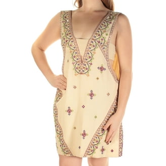 FREE PEOPLE $168 Womens New 1342 Orange Crochet Top Dress S B+B -  Walmart.com