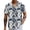 Dark Blue, variant on 2026 Men's Hawaiian Shirt Short Sleeve Button Down Floral Print Casual Aloha Shirt for Summer Tropical Holiday Beach Shirts