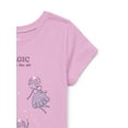 thumbnail image 3 of Garanimals Toddler Girl Short Sleeve Graphic T-Shirt, Sizes 18M-5T, 3 of 4