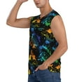 thumbnail image 3 of Picia Retro Truck mens Cotton Tank Undershirts , Moisture-wicking Ribbed Tanks, Lightweight Cotton Tank Undershirts-Small, 3 of 8