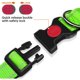 thumbnail image 3 of Collar para Perro, Collar Clásico De Nailon Reflectante Ajustable con Malla Transpirable Acolchada Suave para Perros Medianos, M, Verde, 3 of 5