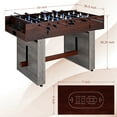 thumbnail image 3 of 55in Combo Game Table – Electric Air Hockey, Foosball, Ping Pong & Poker, 4in1 Multi-Game Table for Home & Game Room Fun, 3 of 6