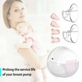 thumbnail image 3 of Pinnaco Breast Pump Accessory - Replacement Duckbill Valve (2 Pcs), Soft Food-Grade Silicone, for INS GEN2 Wearable Breast Pump, 3 of 7