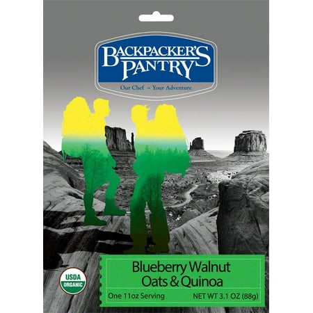 GTIN 048143010708 product image for Backpacker's Pantry Organic Blueberry Walnut Oats and Quinoa: 1 Serving | upcitemdb.com
