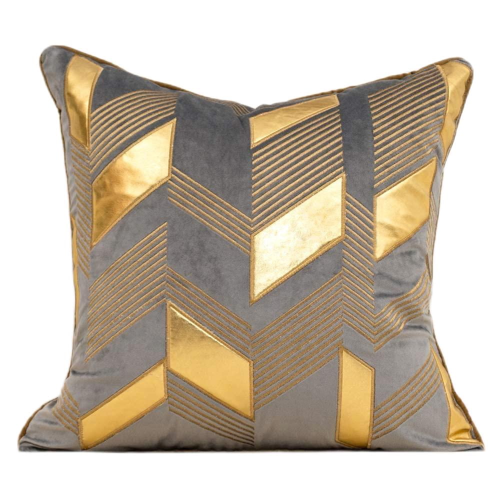 Decoración Hogar Sofá Cama Funda De Cojín Rectangular De Terciopelo Triturado Hecha A Mano Para Sofá O Cama Funda Cojín Terciopelo Triturado
