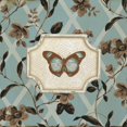 thumbnail image 3 of Audit, Lisa 12x12 Black Modern Framed Museum Art Print Titled - Butterfly Bliss IV, 3 of 5