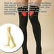thumbnail image 5 of Guardurnaity 1 par de calcetines por encima de la rodilla de 52 cm para mujer, calcetín cálido elástico JK, botas, medias, medias hasta el muslo para Medias Amarillo brillante Guardurnaity AP008227-05B, 5 of 6