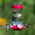 thumbnail image 2 of Perky-Pet Pink Top-Fill Glass Hummingbird Feeder – 24 oz Capacity, 2 of 6