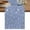 Dusty Blue, Sky Blue, Slate Gray, Cloud White, variant on Black Wildflowers Short Table Runner 60 Inches Long,Farmhouse Botanical Garden Floral Cotton Linen Table Runners Dresser Scarves,Fabric Tabletop Scarf Furniture Cover for Home Dinner Party 13"x60"