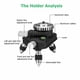thumbnail image 4 of Nivel Láser De 12 Líneas, Láser Verde 3D Giratorio De 360 ​​°, Herramienta De Medida De Autonivelación De 12 Líneas, Luz De Alta Precisión 3D Minnieouse HA019653-00, 4 of 6