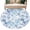 Blue, variant on Marine Coral Round Area Rug 8Ft Washable Large Circle Rugs for Living Room Dorm, Coastal Ocean Underwater Starfish Summer Blue Non-Slip Carpet Floor Mats Indoor Outdoor Carpet Runner Home Decor