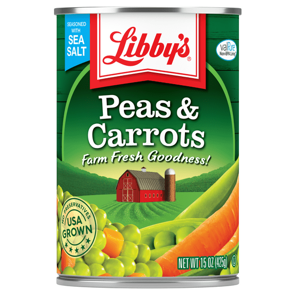 (6 Pack) LIBBY'S PEAS & DICED CARROTS