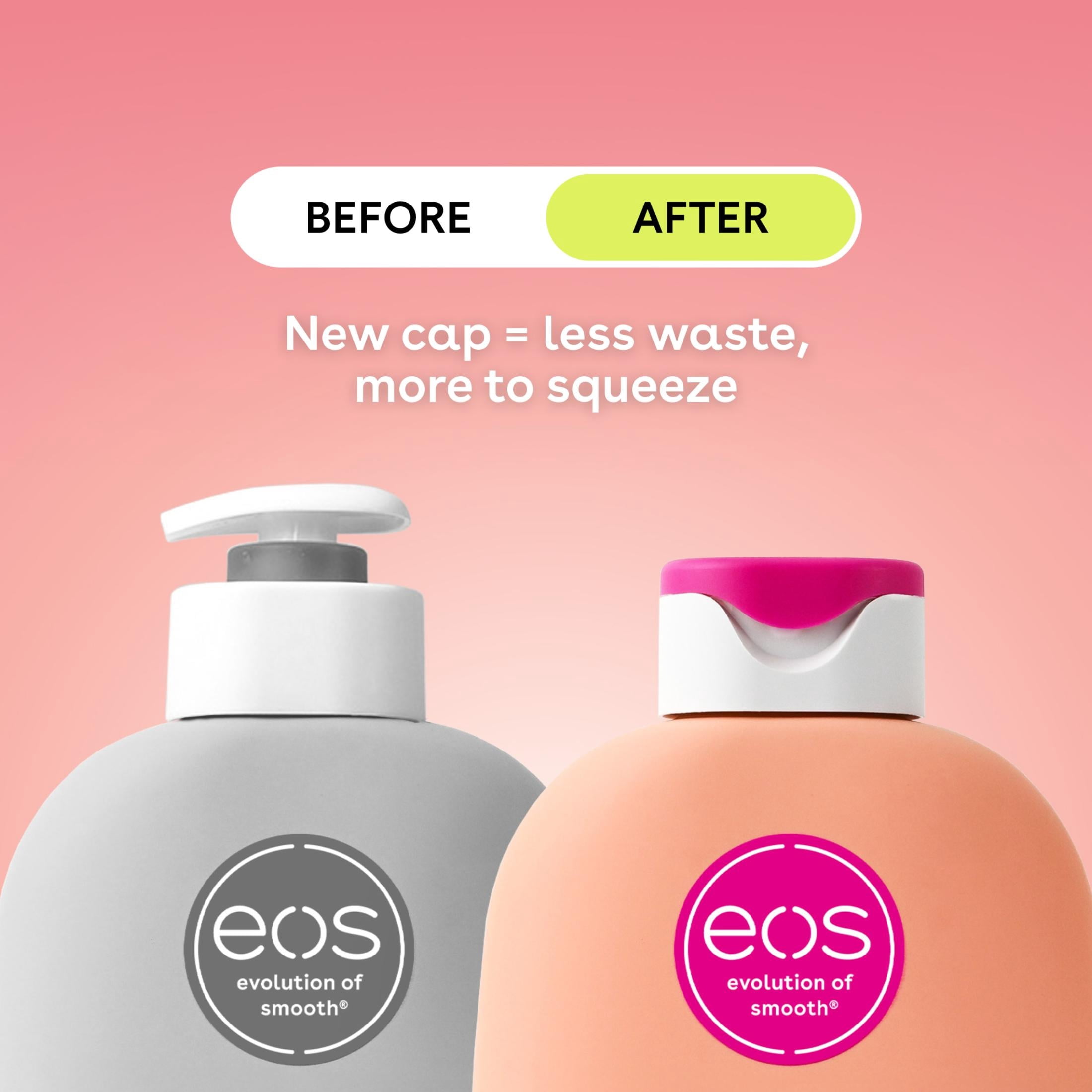 (3 pack) eos Shea Better Body Lotion for Dry Skin, Pink Champagne, 16 fl oz