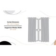 thumbnail image 3 of Safdie & Co. Rideau Jacquard 54X84L Gris Lennox, 3 of 3