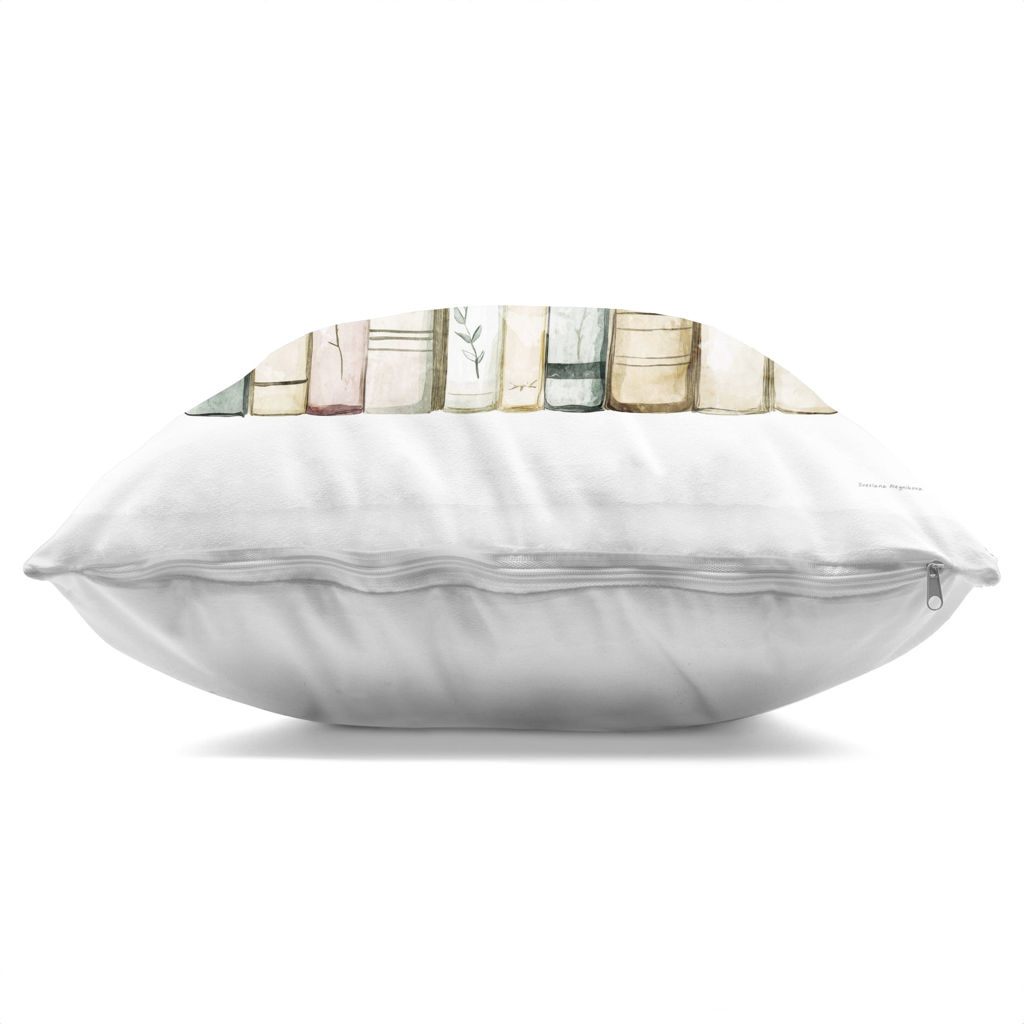 Stupell Industries Floral Stories Library Decorative Printed Throw Pillow, design by Svetlana Aleynikova