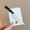 thumbnail image 2 of Divertido mini pinza de pelo Punk Hip Hop vajilla lindo acrílico pinzas para el cabello para el partido fresco accesorios para el cabello para las mujeres niñas, 2 of 5