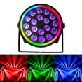 thumbnail image 1 of Cañon Par LED Showtech 18x12W RGBW 4 en 1 con Aro LED Decorativo DMX, 1 of 3