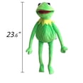 thumbnail image 2 of Puppet Lacroky Kermit Frog con barra de control y 50 pegatinas de 60 cm, 2 of 8