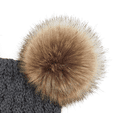thumbnail image 5 of Women's C.C Beanie Solid Winter Double Pom Pom Beanie Hat (HAT2055, HAT2055-S), 5 of 9
