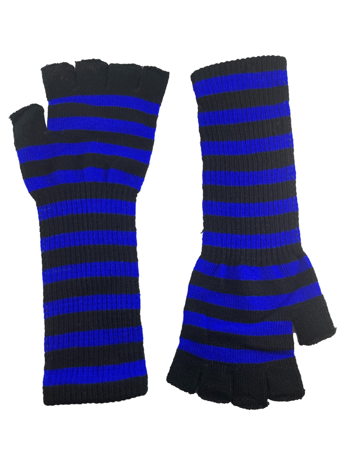 Gravity Threads Long 11 Knit Arm Warmer Warm Fingerless Gloves, Charcoal 