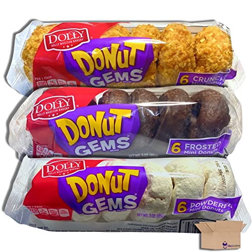 Tribeca Curations Dolly Madison Donut Gems Mini Donuts