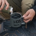 thumbnail image 1 of Taza de café para acampar de 350 ML, taza de viaje de acero inoxidable, taza de agua de doble capa, 1 of 7