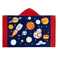 thumbnail image 1 of Toalla de baño con capucha para niños Poncho de surf para bebés Bata suave y real para cambiar a niños pequeños para niños y niñas Ducha/playa/piscina Cubiertas para niños 50x30 Toalla grande, 1 of 4