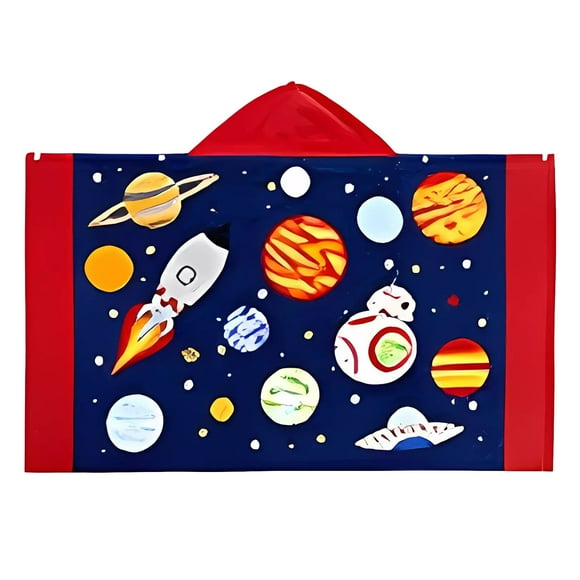 Toalla De Baño Con Capucha Para Niños Poncho De Surf Para Bebés Bata Suave Y Envolvente Para Niños Pequeños Para Ducha/Playa/Piscina 50 X 30 Toalla Grande Envolvente
