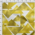thumbnail image 4 of oneOone Georgette Viscose Yellow Fabric Geometrical Sewing Craft Projects Fabric Prints By Yard 42 Inch Wide, 4 of 4