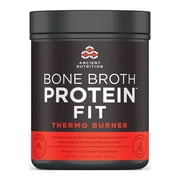Ancient Nutrition, Bone Broth Protein FIT, Thermo Burner, 20 Servings