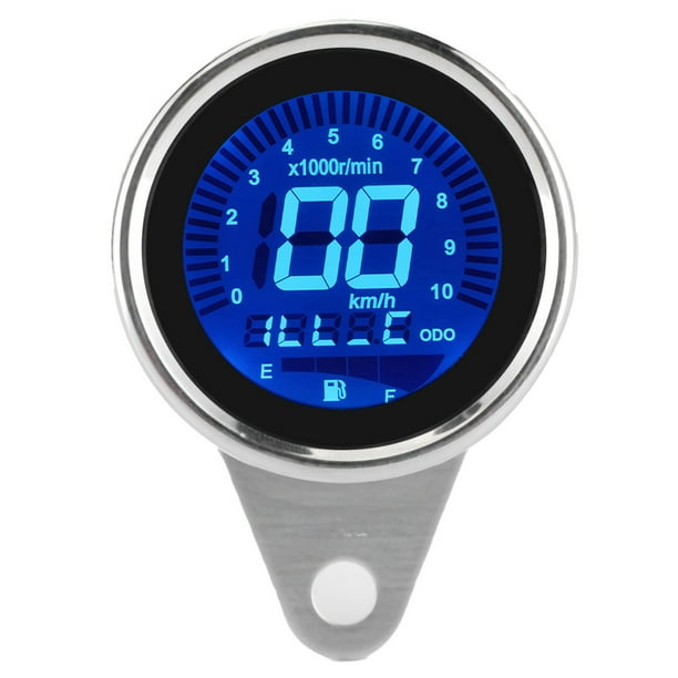 Digital Speedometer,Motorcycle MultiFunctional Meter Tachometer ...