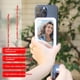 thumbnail image 2 of Espejo Magnético para Selfies con Luz LED, Gran Angular, con Ventosa y para Maquillaje., 2 of 5
