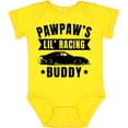 thumbnail image 3 of Inktastic Pawpaw's Lil' Racing Buddy with Car Silhouette Boys or Girls Baby Bodysuit, 3 of 5