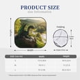 thumbnail image 3 of Fotbe Deep Forest Stone Green Dragon Juego de 2 Piezas de Parasoles para Parabrisas | Bloqueador Solar para Auto | Accesorios Plegables para Protección Solar Interior-Large, 3 of 6