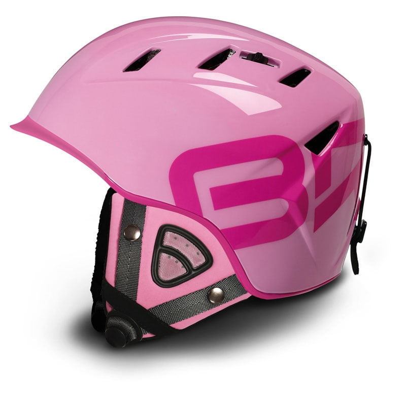 Briko 10.0 Contest Ski Helmet Rosa Challenge Pink w Contest Ears included Medium 57-58 CM by SOGEN SPORTS INC.
